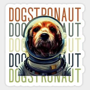 Dogstronaut Astronaut Sticker